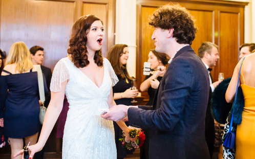 Grant Cook working his magic.