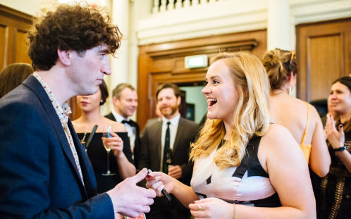 Grant Cook working his magic.