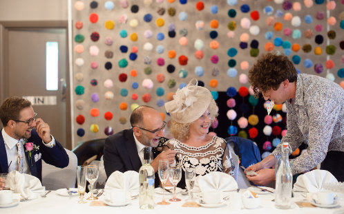 Grant Cook working his magic.